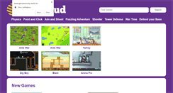 Desktop Screenshot of gamesud.org